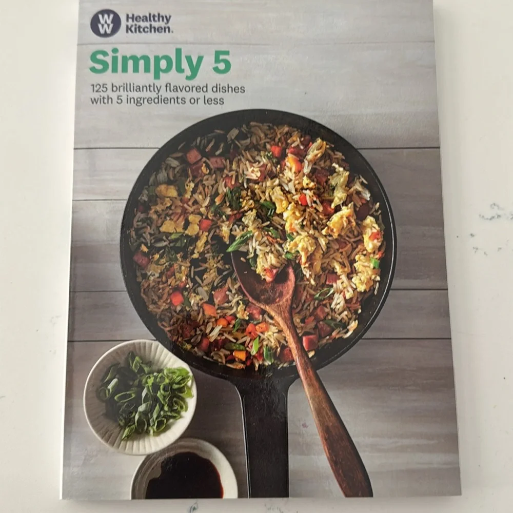 Ninja cooking easier, healthier & better cookbook + WW Simply 5 cookbook